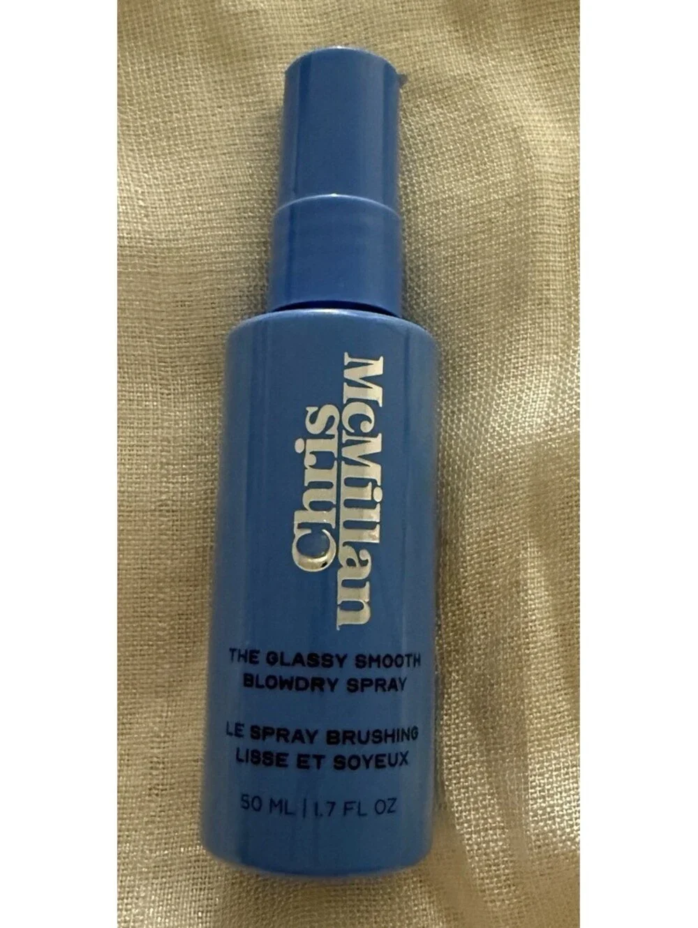 Chris McMillan The Glassy Smooth Blowdry Spray 1.7 oz 50 mL NEW